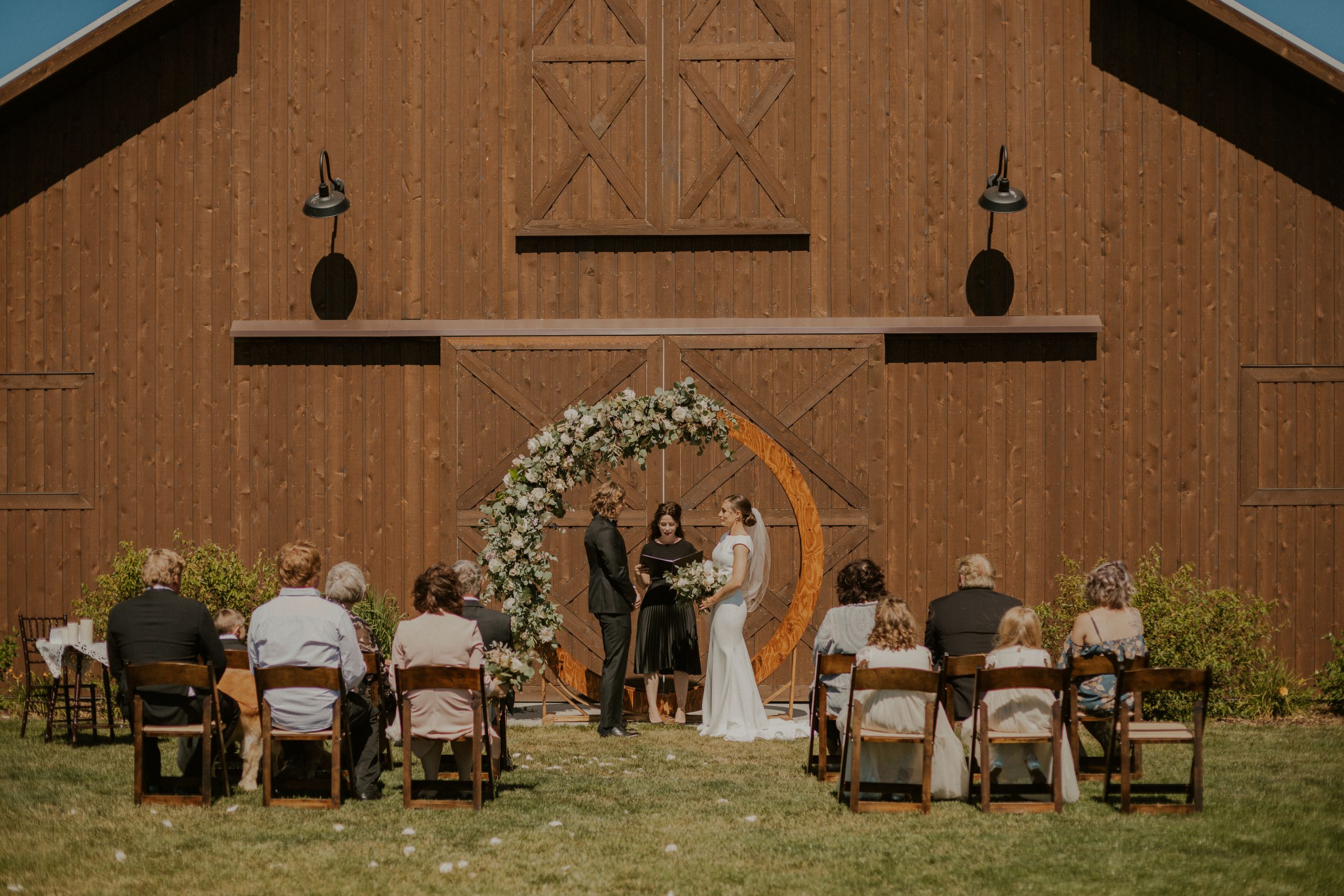 Intimate Wedding at Sweet Haven Barn